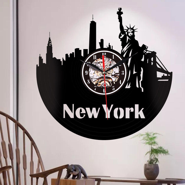 Emoyo EHJ87 Creative Wall Clock 3D Wall Clock Quartz Wall Clock For Home Office Decorations