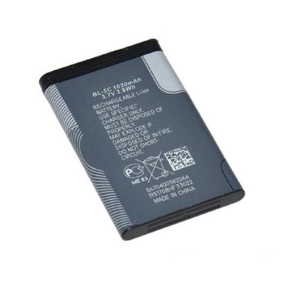 BL-5C Batteries BL5C For Nokia N70 N72 7610 6300 Replacement Batterie 10PCS/lot