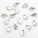 Belle forme de poire Crystal Diamond Confetti (Lot de 50 pièces)