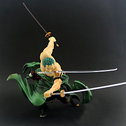 Anime Action Figures Inspired by One Piece Roronoa Zoro PVC(PolyVinyl Chloride) 20 cm CM Model Toys Doll Toy