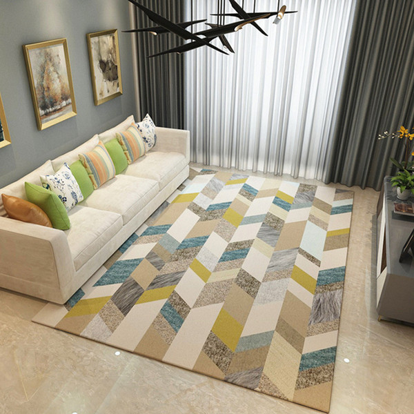 Carpet for Living Room Children Rug Kids Decoration Home Hallway Floor Bedroom Bedside Mats 3D Geometric Pattern carpets
