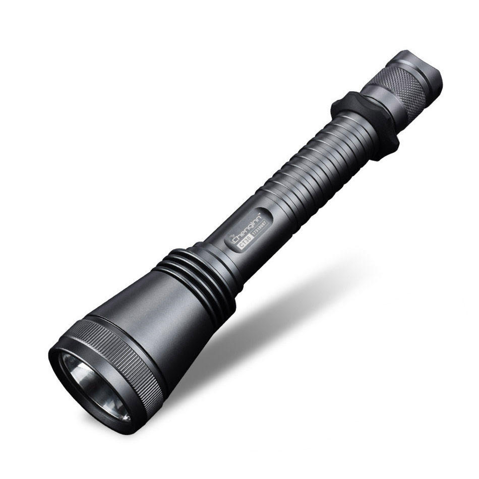 Chenglnn CT30 L2 T6 1600 Lumens 5 Modes Double Impetus Output Brightness Tactical LED Flashlight