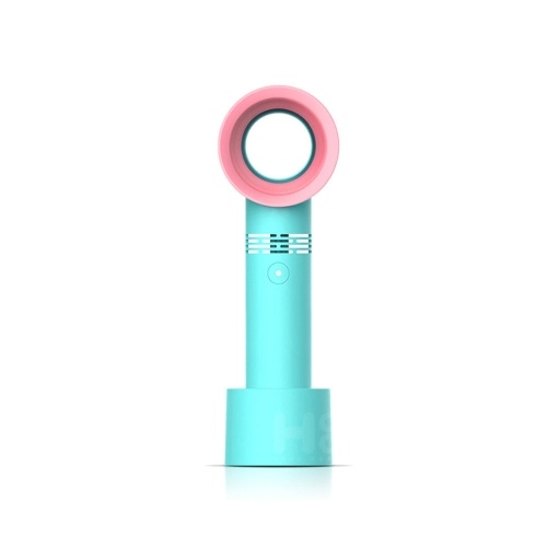 Rechargeable Portable Bladeless Fan Handheld Mini Cooler