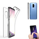 Capinha Para Samsung Galaxy S9 Plus / S9 Translúcido Capa Proteção Completa Sólido Macia Silicone para S9 / S9 Plus / S8 Plus