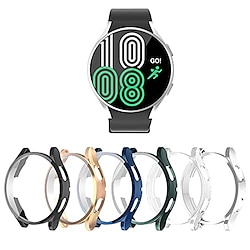 6 Pack Compatible with Samsung Galaxy Watch 5 40/44mm / Watch 4 Classic 42/46mm / Watch 4 40/44mm Screen Protector All Around Protective Shockproof Tempered Glass / Soft TPU Watch Cover Lightinthebox