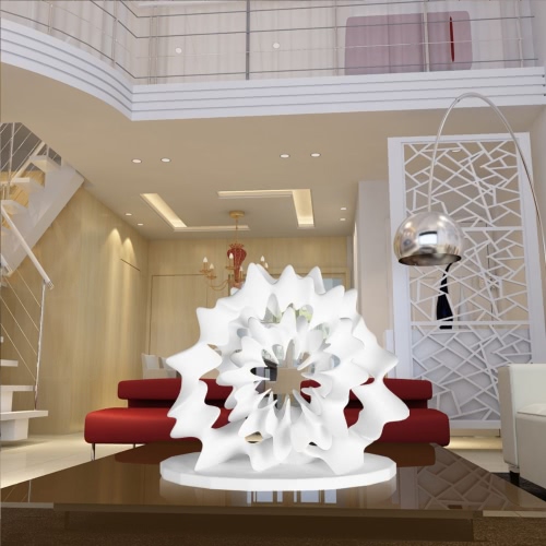 3D Printed Flower Sculpture Tomfeel Home Decoration Original Design