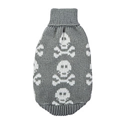 Dog Sweater Skull Keep Warm Winter Dog Clothes Puppy Clothes Dog Outfits Black Red Gray Costume for Girl and Boy Dog Cotton XS S M L XL miniinthebox