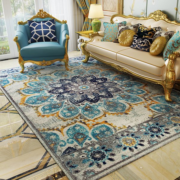 Nordic Skin-friendly Rugs & Carpets For Living Room Non-slip Bedroom Tatami Floor Mat Carpet