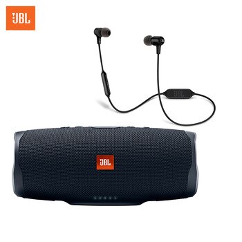 Wireless Speaker JBL Charge 4 + Earphones JBL E25BT