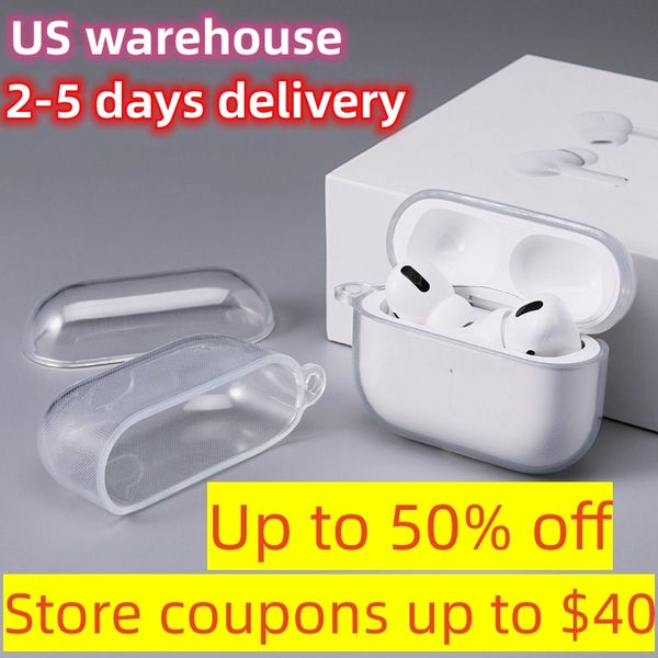 For Airpods Pro 2 Airpod 3 Bluetooth Earphones Smart Touch Volume 2nd generation Headphone Earphone Case With air pod Headphones