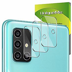 uniqueme [3 pièces] film de protection pour appareil photo en verre trempé Samsung Galaxy A71 4g / 5g, [installation facile] verre trempé protecteur d'écran Samsung Galaxy A71. Lightinthebox
