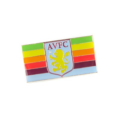 Aston Villa Pride Pin Badge