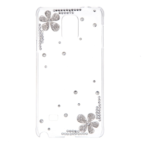 Ultrathin Lightweight Plastic Fashion Bling Bumper Shell Case Protective Back Cover for Samsung Note 4 N910