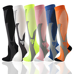 5 paires de chaussettes de compression chaussettes de compression de sport chaussettes élastiques chaussettes de compression d'équitation sports de plein air Lightinthebox