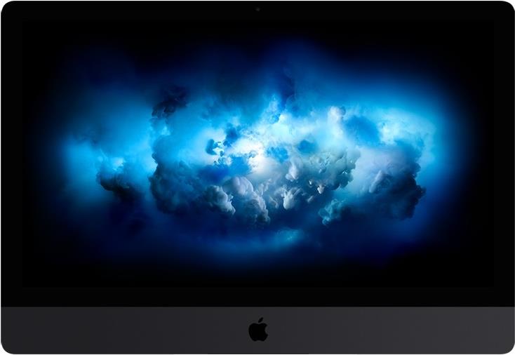 Apple iMac Pro with Retina 5K display and Built-in VESA Mount Adapter - All-in-One (Komplettlösung) - 1 x Xeon W 2.5 GHz - RAM 32 GB - SSD 4 TB - Radeon Pro Vega 56 - GigE, 10 GigE, 5 GigE, 2.5 GigE - WLAN: 802.11a/b/g/n/ac, Bluetooth 4.2 - macOS 10.13 Hi
