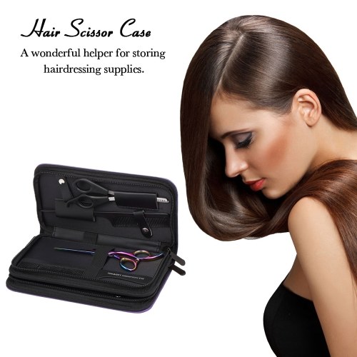 PU Material Hair Scissor Case Hairdressing Bag