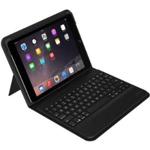 ZAGG Messenger Folio - Tastatur und Foliohülle - Bluetooth - Deutsch - Schwarz Tastatur, Schwarz Gehäuse - für Apple 9.7  iPad, 9.7  iPad Pro, iPad Air, iPad Air 2 (ID8BSF-BBG)