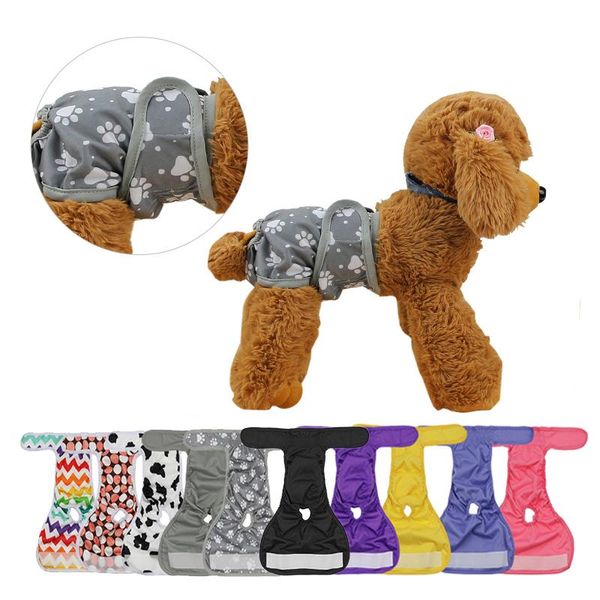 Dog Apparel Washable Physiological Pants Soft Female Shorts Diapers Dogs Panties Briefs For Small Sanitary Anti-harassment XS