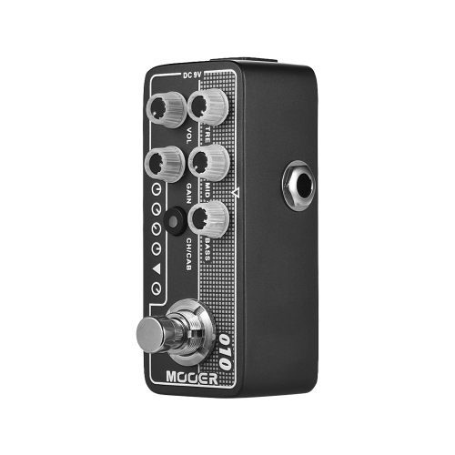 MOOER MICRO PREAMP Series 010 Two Stone Modern Classic Digital Preamp Preamplifier Guitar Effect Pedal True Bypass