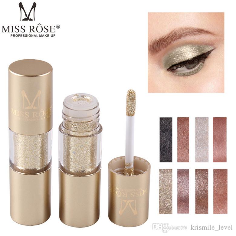Wholesale MISS ROSE Cylindrical Jin Cong Eyeliner Bling Jin Cong Eye Shadow Pearl Liquid Eyeshadow Bright Eyeshadow Liquid