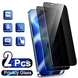 2pcs Privacy Screen Protector, Full Coverage Phone Protector For IPhone13/13Mini/13Pro/13Pro Max, IPhone12/12Mini/12Pro/12Pro Max, IPhone11/11Pro/11Pro Max, IPhoneX/XS/XS Max, IPhone 8/8Plus/7/7Plus,iPhone 6s/6sPlus/6/6 Plus Lightinthebox