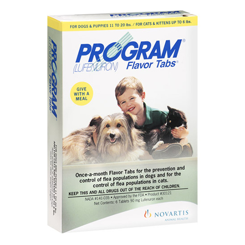 Program Tablets For Dogs 5.2 - 14.7 Lbs (Red) 12 Tablet