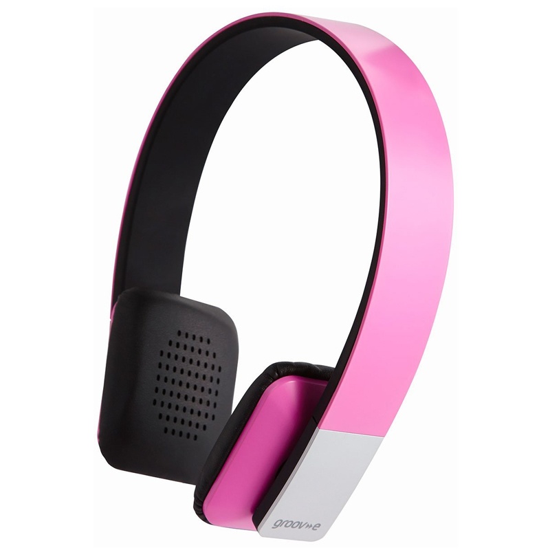 Groov-e Tempo Wireless Bluetooth Kopfhörer mit Mikrofon - Pink