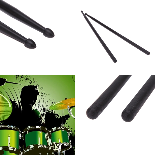 Pair of 5A Drumsticks Stick Nylon for Drum Set Lightweight Professional