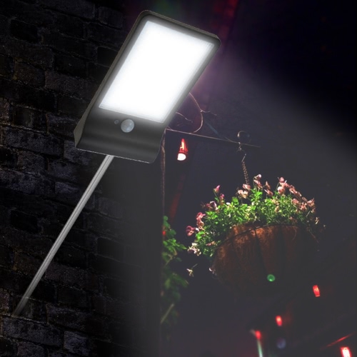 IP65 Water Resistant Solar Powered  Wall Lamp Outdoor Night Light