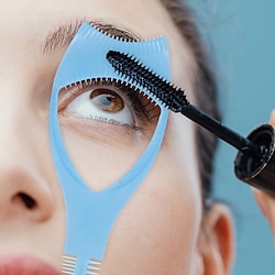 3Pcs Not Stained Eyelids Mascara Brush Effects Auxiliary Painting Makeup Tools For Eye Three-dimensional Eyelash Card Eyelashes Tool Lightinthebox