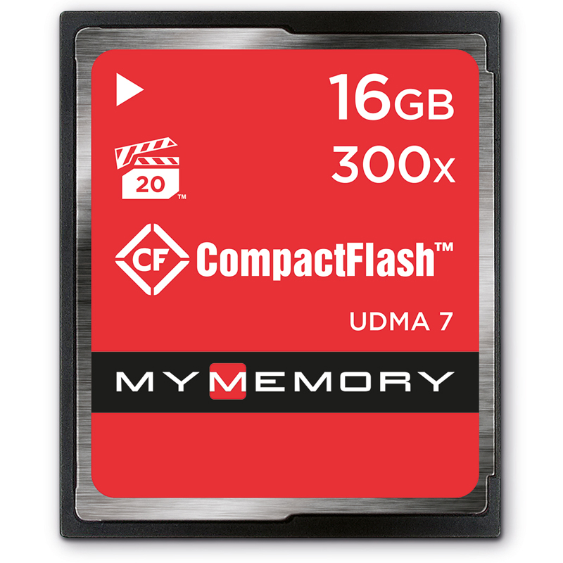 MyMemory 16GB 300X Compact Flash - 45MB/s