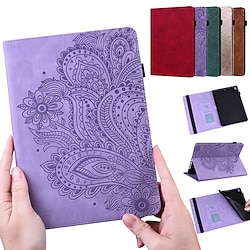 Tablet Case Cover For Samsung Galaxy Tab A 8.0 2022 2021 2020 S6 Lite 10.4 2019 Card Holder with Stand Flip Flower TPU PU Leather miniinthebox