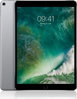 Apple 10.5  iPad Pro Wi-Fi + Cellular - Tablet - 512 GB - 26.7 cm (10.5) IPS (2224 x 1668) - 4G - LTE - Space-grau