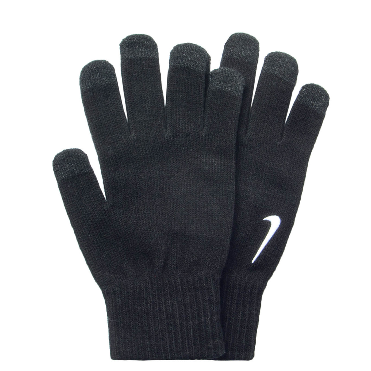 Damen Handschuhe Knitted Tech Black