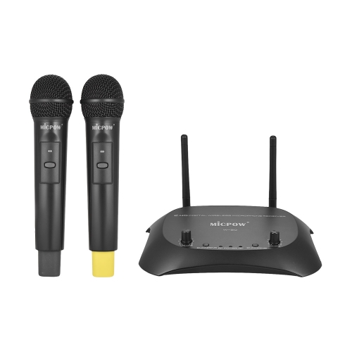 MICPOW W-20 2,4 GHz Digital Wireless Mikrofon Mic System für Karaoke Klassenzimmer Unterricht Home Entertainment