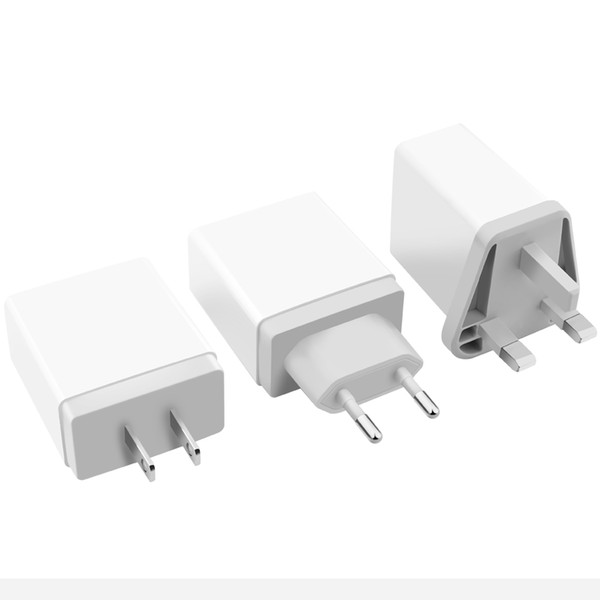 4 multi port fast quick charge 3.0 usb hub wall charger adapter eu / us plug