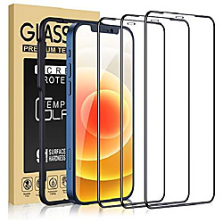 Cocoda kugelsicheres Glas kompatibel mit iPhone 12 Mini, 3 Stück, 5,4 Zoll, mit Montagerahmen, 9-Stunden-Härte, kratzfestem, schalenfreundlichem kugelsicherem Glas-Displayschutz Lightinthebox