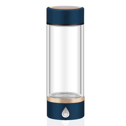 420 ml Portable générateur d'eau riche en hydrogène bouteille rechargeable bouteille d'eau hydrogène tasse en verre