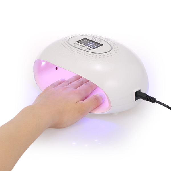60w star 3 smart nail lamp dryer led uv nail dryer curing lamp professional gel curing tool uv led