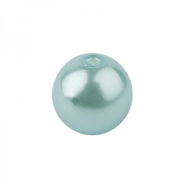 Perlmutt-Perlen, Ø1 cm, 50 Stück, mint