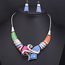 European tyle Exaggerate Necklace  Earring Jewelry et