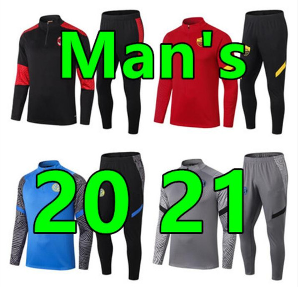 2020 2021 new men soccer tracksuit tracksuits survetement foot soccer training suit football kits 20 21 chandal futbol jogging jacket