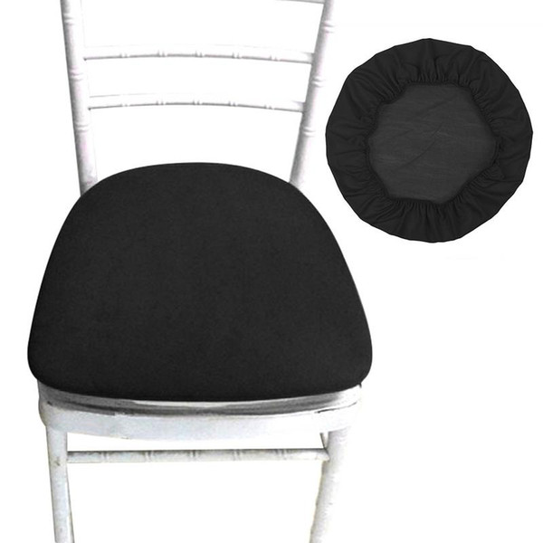 removable elastic stretch slide set dirt-resistant easy-to-removal spandex chair seat cover office restaurant patio chair cover