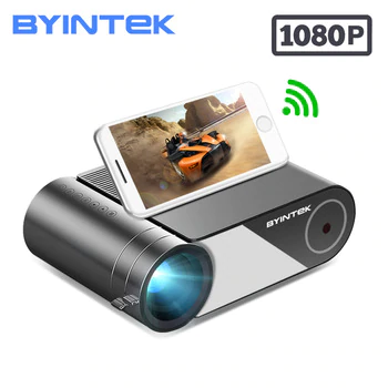 720P 1080P LED Portable Micro Home Theater HD Mini Projector BYINTEK SKY K9 (Optional Multi-Screen For Iphone Ipad Phone Tablet)