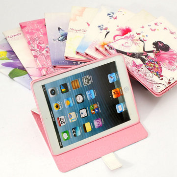 Cute Magnetic PU Leather Stand Smart Case Back Cover For iPad Air 1 2