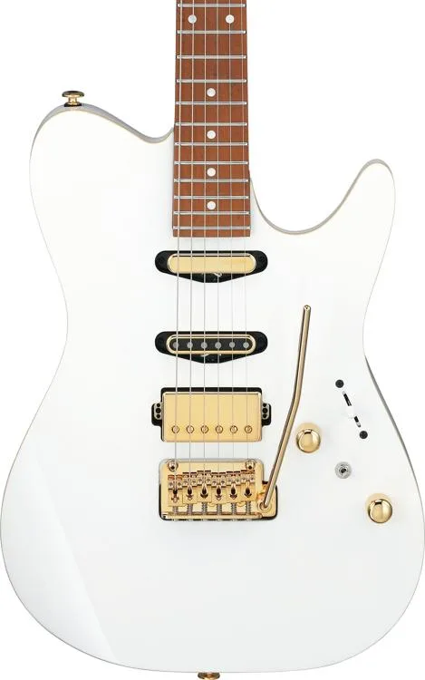   Ibanez Lari Basilio Signature LB1 Electric Guitar - White