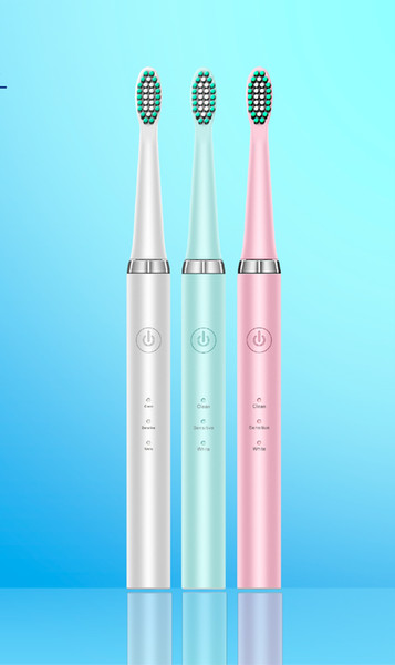 electric toothbrush new private mold 3 gears children non-rechargeable ultrasonic teeth cleaning ipx7 waterproof replaceable buckle br