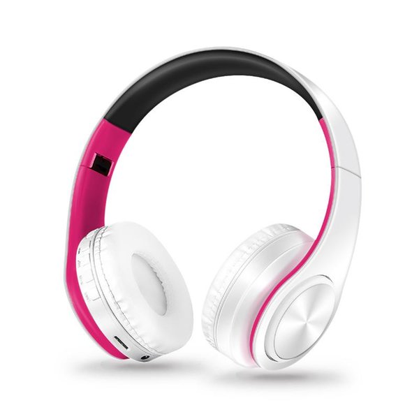 Headphones & Earphones -selling Multi-color Folding Wireless Bluetooth Headset For Music, Sports, And Cartoon Plug-in