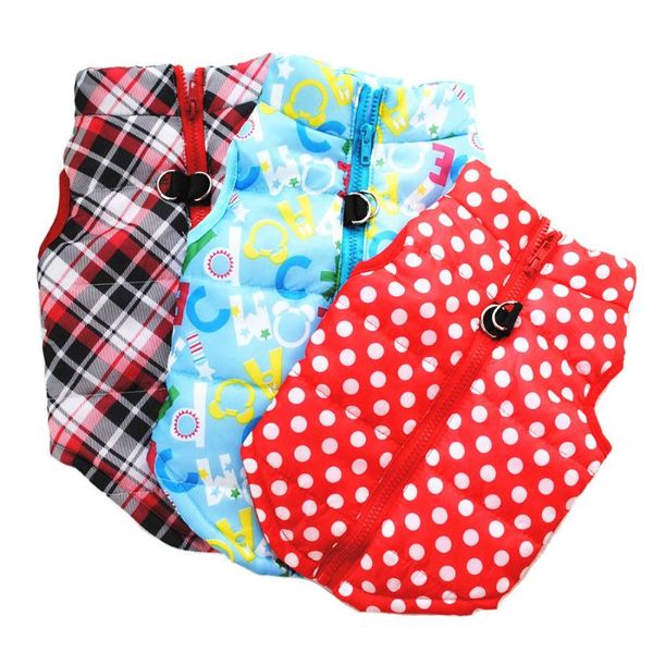 Dog Apparel Waterproof Coat Winter Puppy Clothes Small Jacket Chihuahua Yorkie Clothing Pet Cat Cotton-Padded Vest