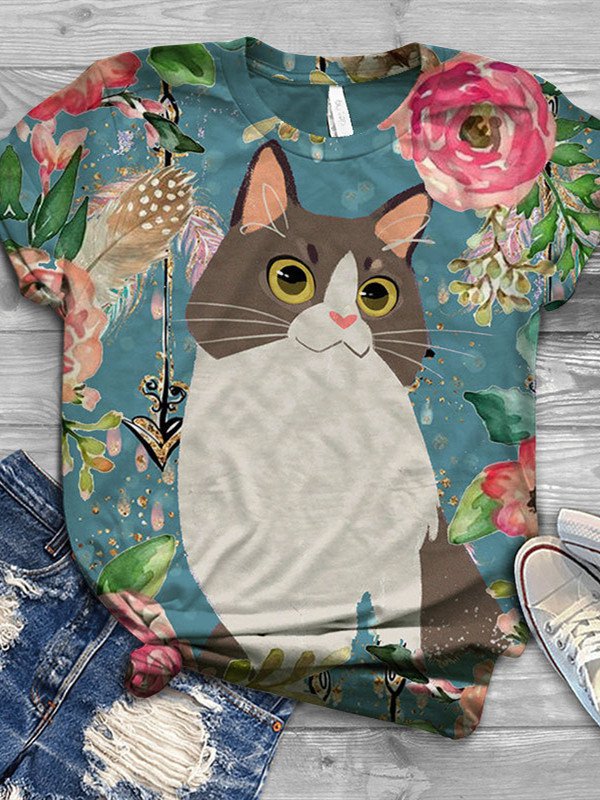 Short Sleeve Shift T-Shirts - Noracora